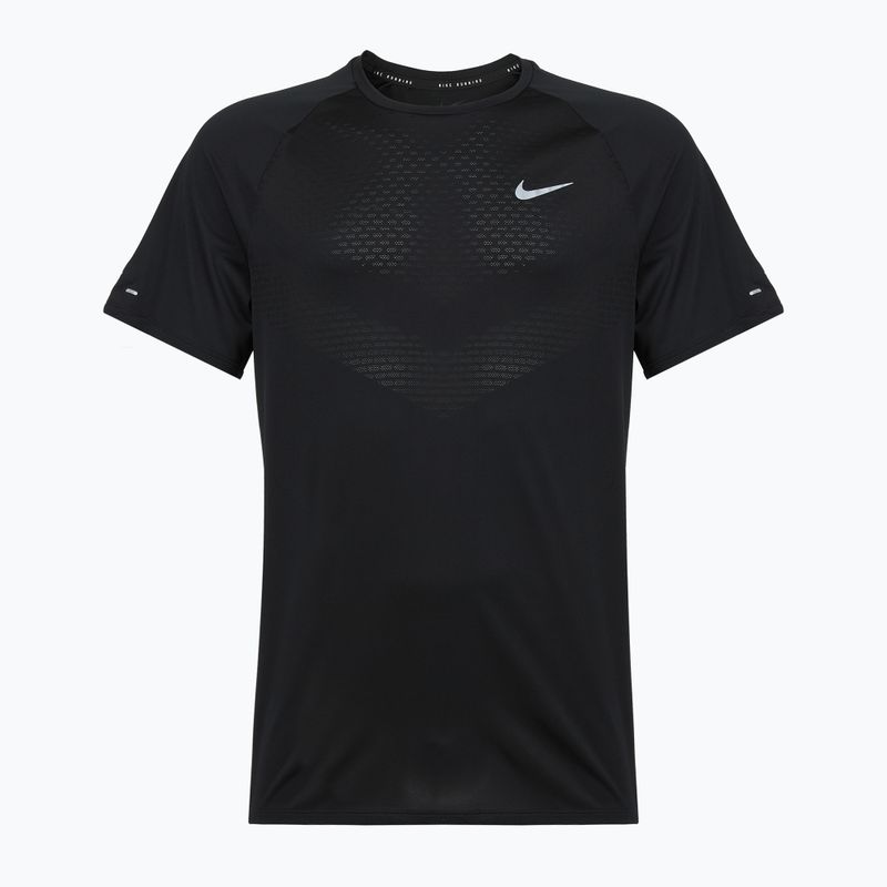 Herren Nike Stride ADV Laufshirt schwarz 10