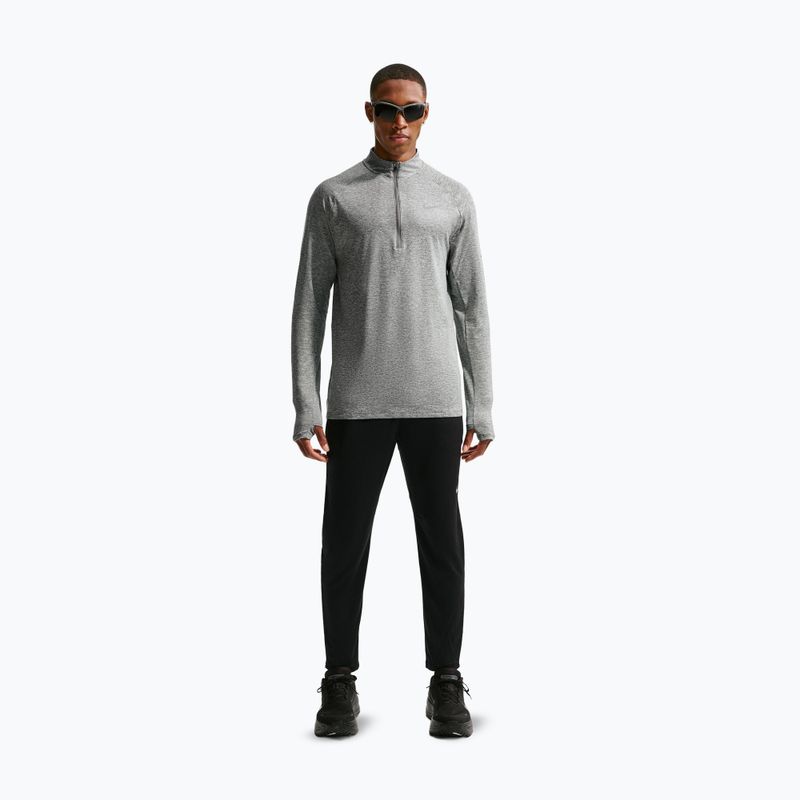 Laufsweatshirt für Herren Nike Stride 1/4 Zip Dri-Fit smoke grey/heather 2
