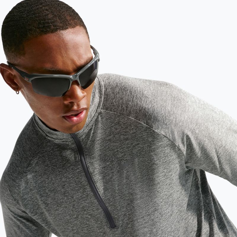 Laufsweatshirt für Herren Nike Stride 1/4 Zip Dri-Fit smoke grey/heather 7