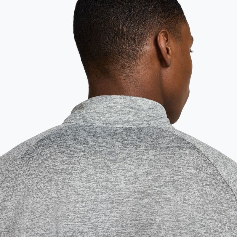 Laufsweatshirt für Herren Nike Stride 1/4 Zip Dri-Fit smoke grey/heather 8