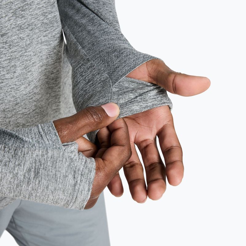 Laufsweatshirt für Herren Nike Stride 1/4 Zip Dri-Fit smoke grey/heather 9
