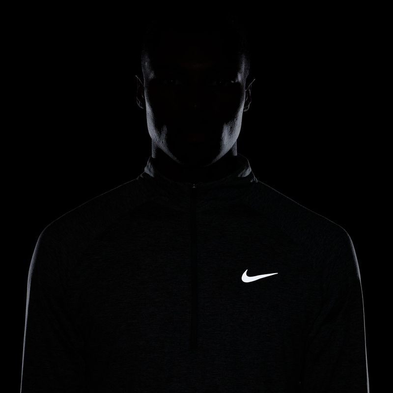 Laufsweatshirt für Herren Nike Stride 1/4 Zip Dri-Fit smoke grey/heather 10