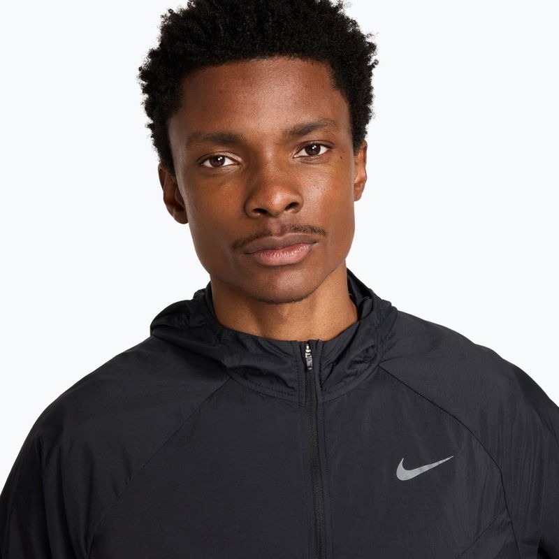 Herren-Laufjacke Nike Stride Repel UV black/black 5