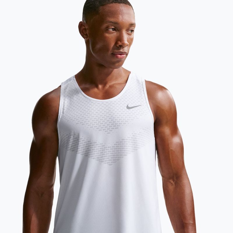 Herren-Laufshirt Nike Stride white 4