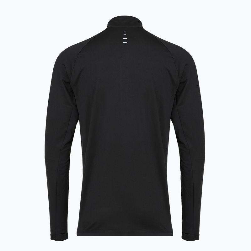Herren Nike Stride 1/4 Zip Dri-Fit Laufsweatshirt schwarz 13