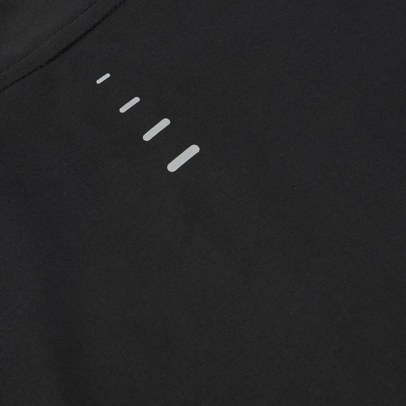 Herren Nike Stride 1/4 Zip Dri-Fit Laufsweatshirt schwarz 15