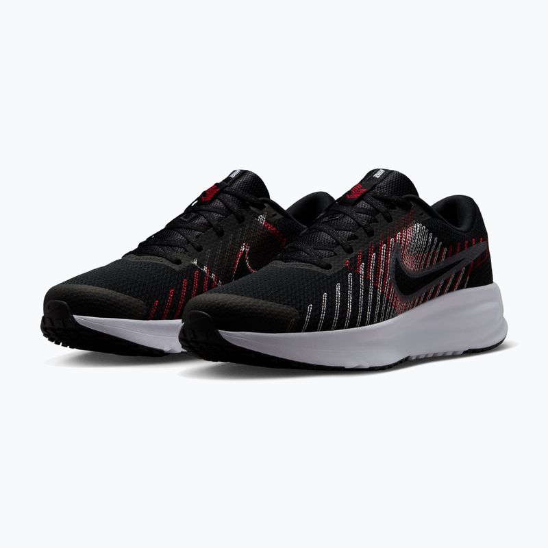 Herren-Laufschuhe Nike Run Defy black/university red/white/cool grey 3