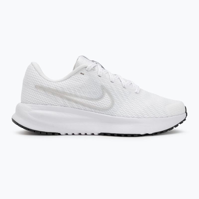 Nike Run Defy Damen Laufschuhe Weiß / Reines Platin / Schwarz 2