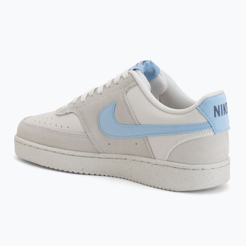 Damen-Sneaker Nike Court Vision Low phantom/light bone/psychic blue 3