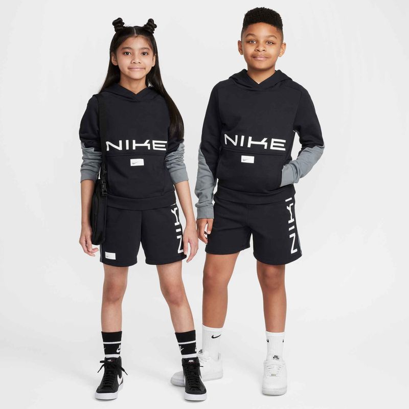 Nike Multi Dri-FIT Trainingsshorts für Kinder schwarz/rauchgrau/schwarz/weiß 13