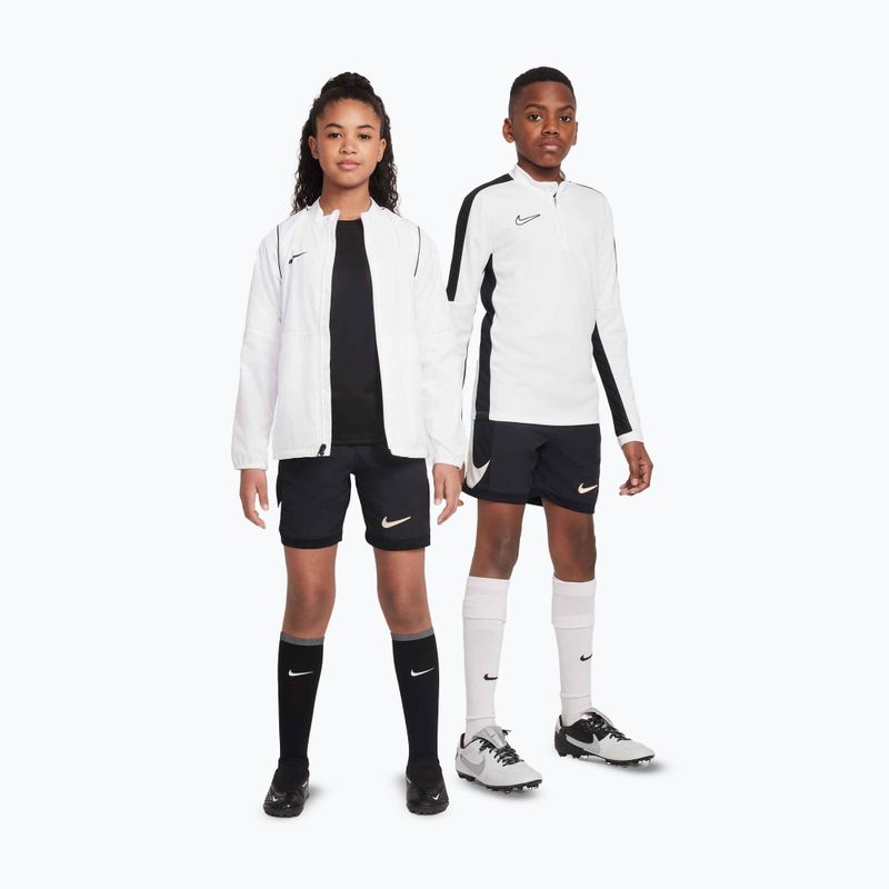 Kinder-Fußballshorts Nike Academy Dri-Fit Jr black/black/pale ivory/ pale ivory 8