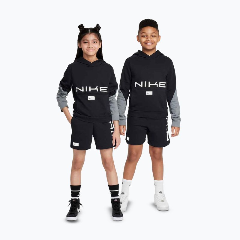 Nike Multi Dri-FIT Kinder-Sweatshirt schwarz/rauchgrau/weiß 5