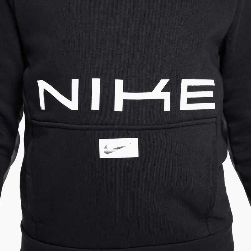 Nike Multi Dri-FIT Kinder-Sweatshirt schwarz/rauchgrau/weiß 9