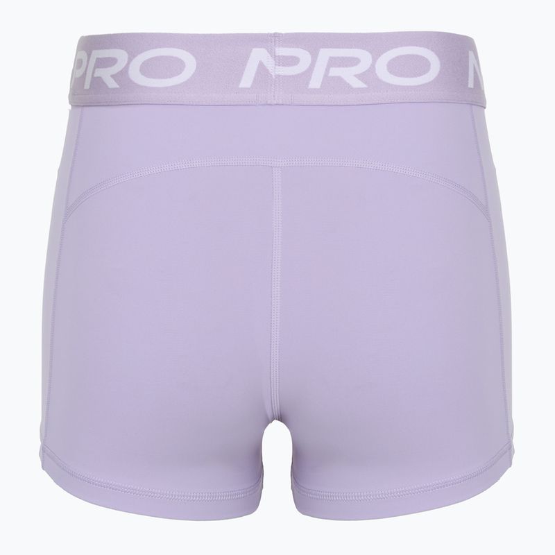 Damen-Shorts Nike Pro 365 3" lilac ice/white 2