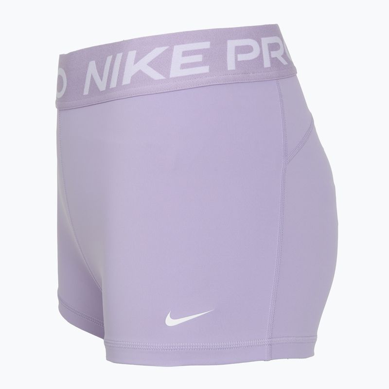 Damen-Shorts Nike Pro 365 3" lilac ice/white 3