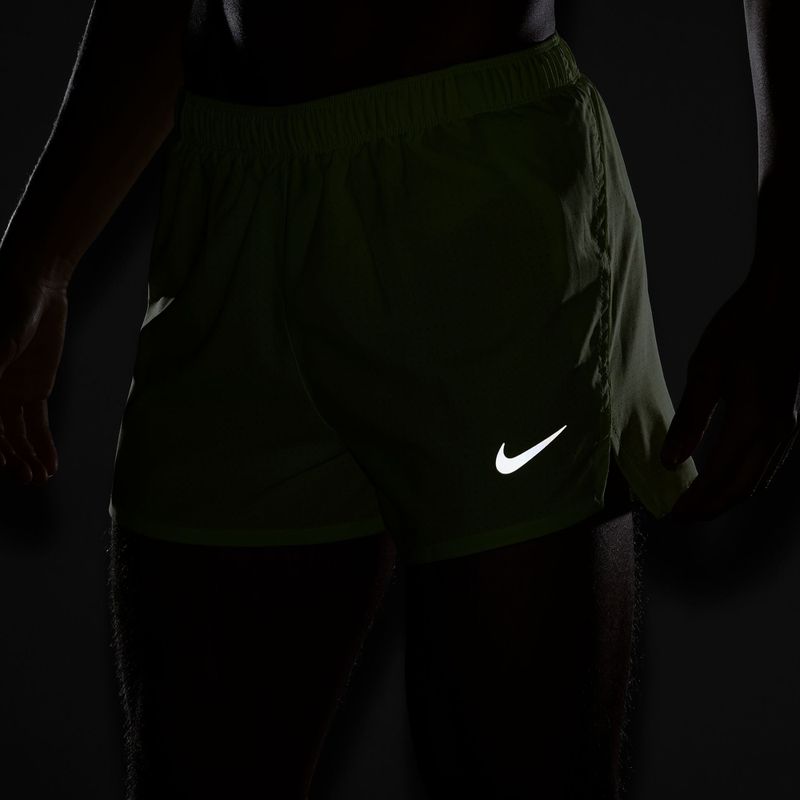 Herren-Laufshorts Nike Fast Dri-Fit Brief Lined 3" light lemon twist/black 7