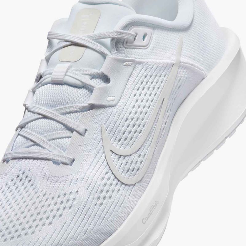 Nike Quest 6 Herren Laufschuhe weiß / platinfarbig / weiß 8