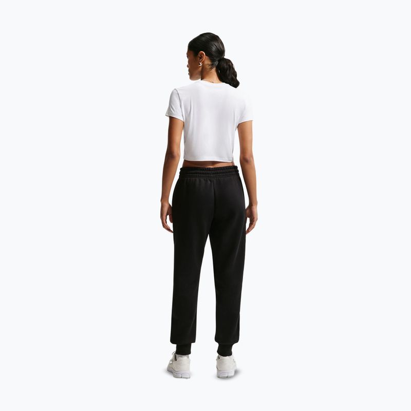 Damen-T-Shirt Nike Sportswear Chill Knit white/black 3