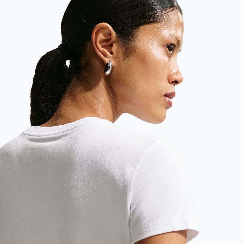 Damen-T-Shirt Nike Sportswear Chill Knit white/black 6