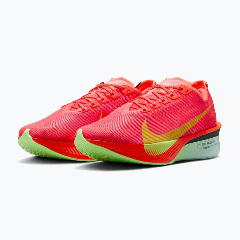 Nike Vaporfly 4 Frauen Laufschuhe helles Karmesinrot / Limette Explosion / Minze Schaum 3