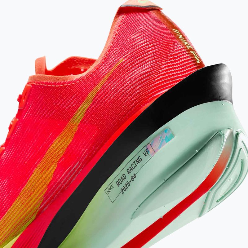 Nike Vaporfly 4 Frauen Laufschuhe helles Karmesinrot / Limette Explosion / Minze Schaum 8