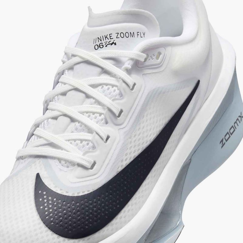 Damen Laufschuhe Nike Zoom Fly 6 weiß / gridiron / pure platinum 9