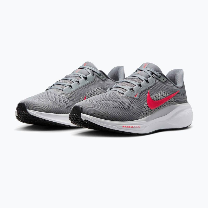 Herren-Laufschuhe Nike Pegasus 41 cool grey/wolf grey/pure platinum/bright crimson 3