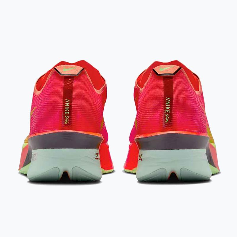 Männer Laufschuhe Nike Vaporfly 4 leuchtend karminrot / lime blast / mint Schaum 4