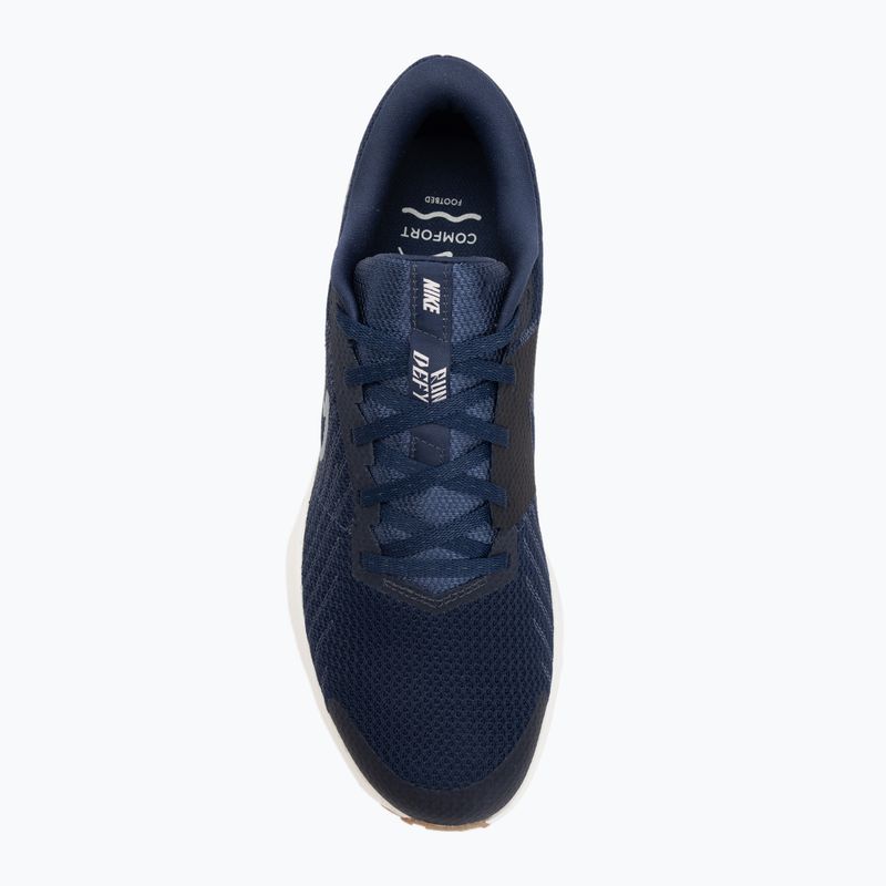 Herren Nike Run Defy Laufschuhe midnight navy / midnight navy / thunder blue 5