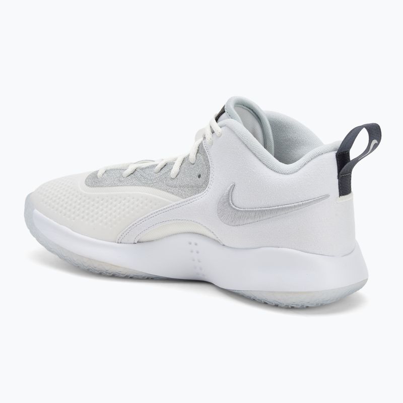 Nike React Hyperset 2 SE Volleyballschuhe smmit white/metallic silver/pure platinum 3