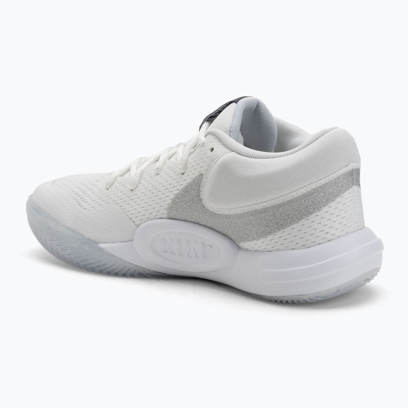 Volleyballschuhe Nike Hyperquick Court Flight SE summit white/metallic silver/pure platinum 3