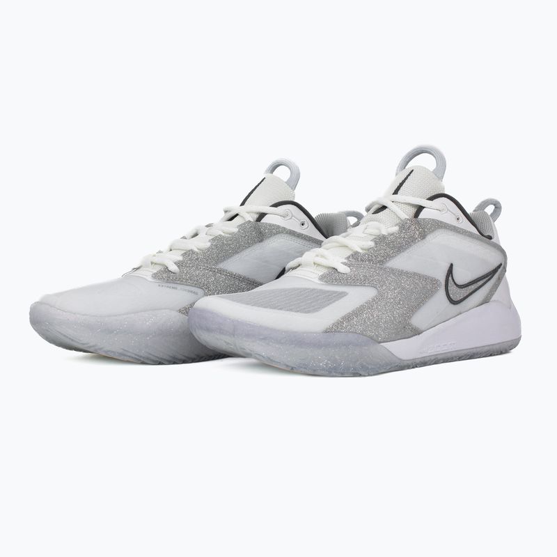 Nike Zoom Hyperace 3 SE Volleyballschuhe smmit Weiß/Metallic Silber/Reines Platin 3