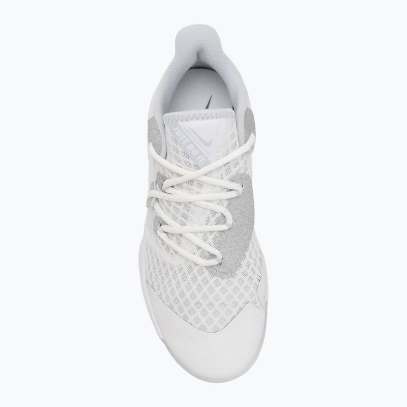 Nike Zoom Hyperspeed Court SE Volleyballschuhe smmit weiß/metallic silber/pure platinum 5