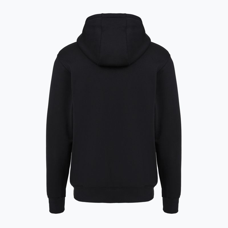 Herren-Hoodie Nike Club Pullover Hoodie black/black/white 7