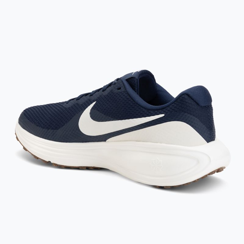 Herren-Laufschuhe Nike Revolution 8 midnight navy/gum med brown/sail 3