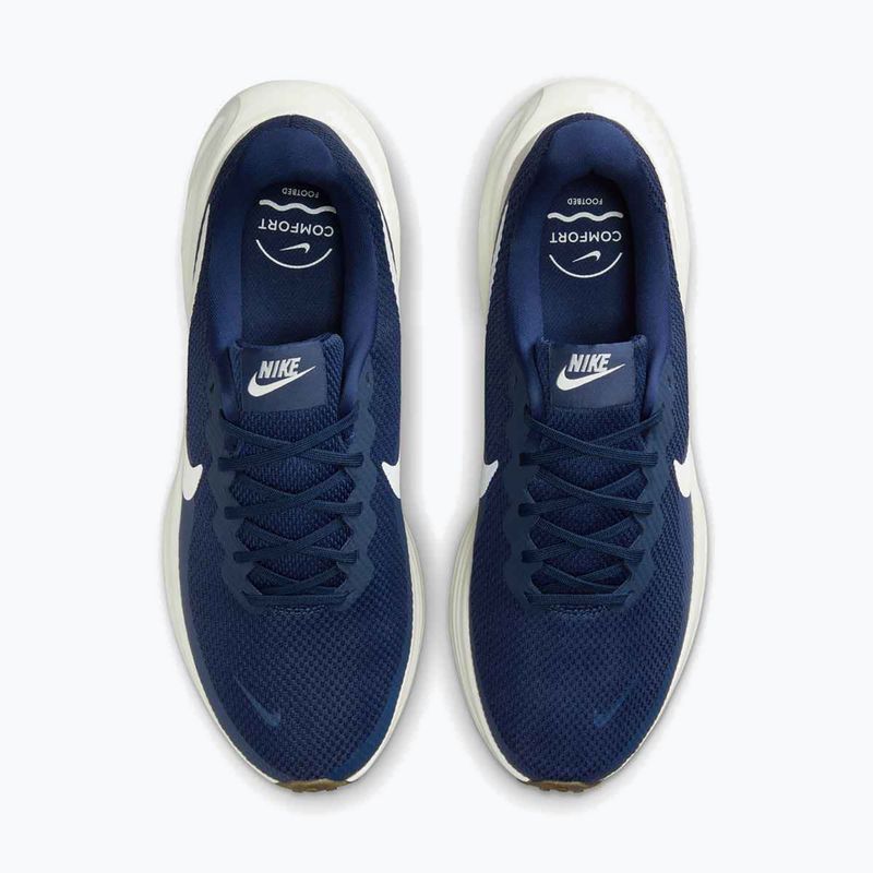 Herren-Laufschuhe Nike Revolution 8 midnight navy/gum med brown/sail 8