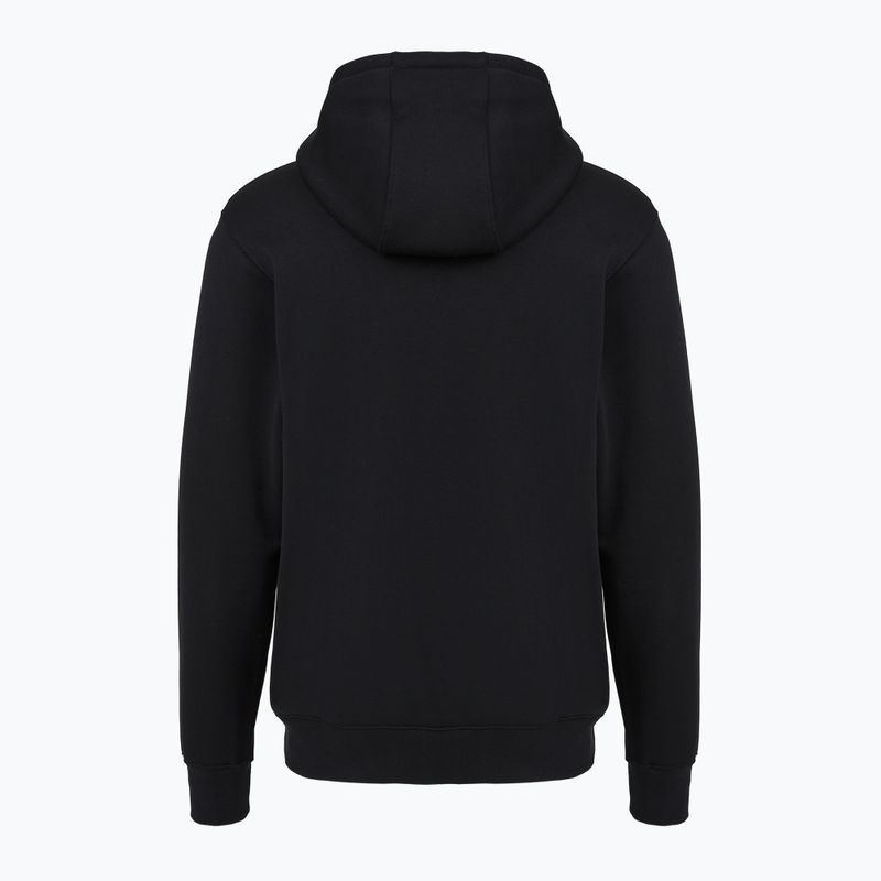 Herren-Hoodie Nike Club Pullover Hoodie black/black/white 7
