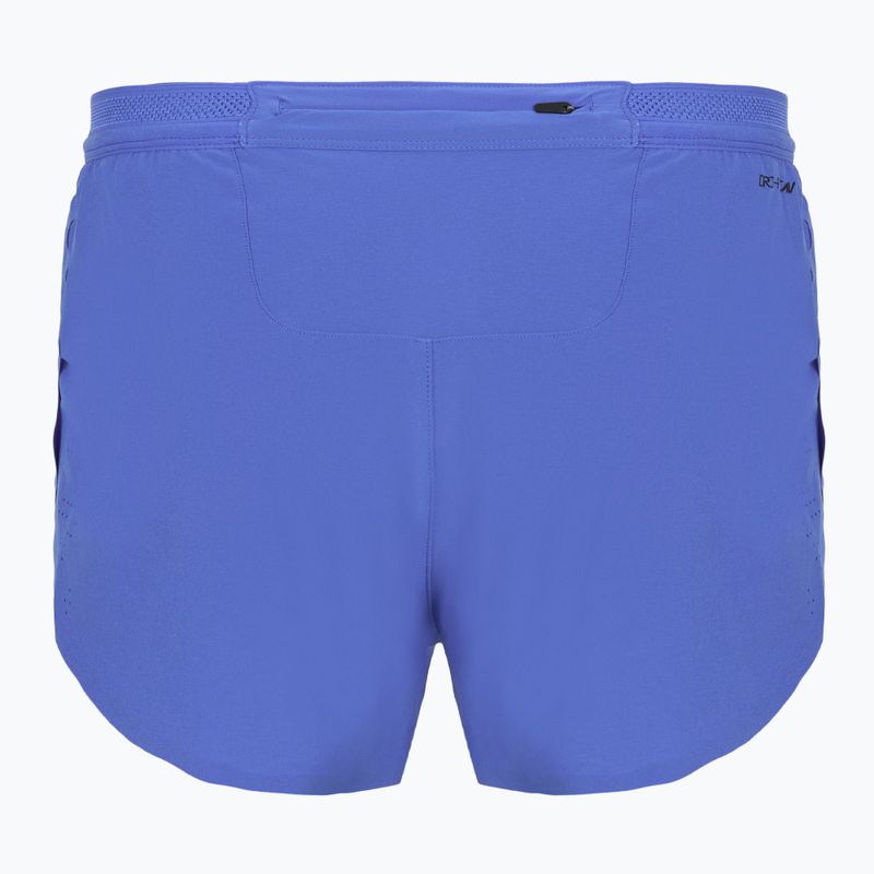 Herren Nike AeroSwift Dri-Fit ADV Laufshorts Komet blau / schwarz 8