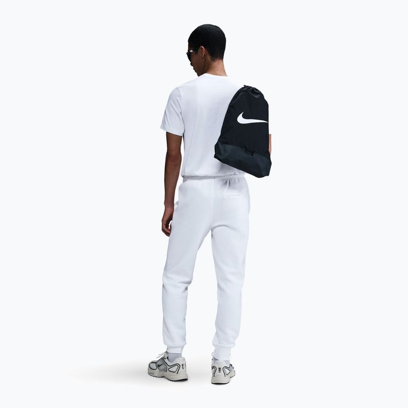 Herrenhose Nike Club Jogger white/white/black 3