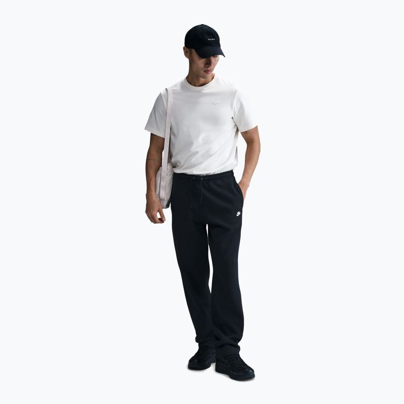 Herrenhose Nike Club Open-Hem black/black/white 2