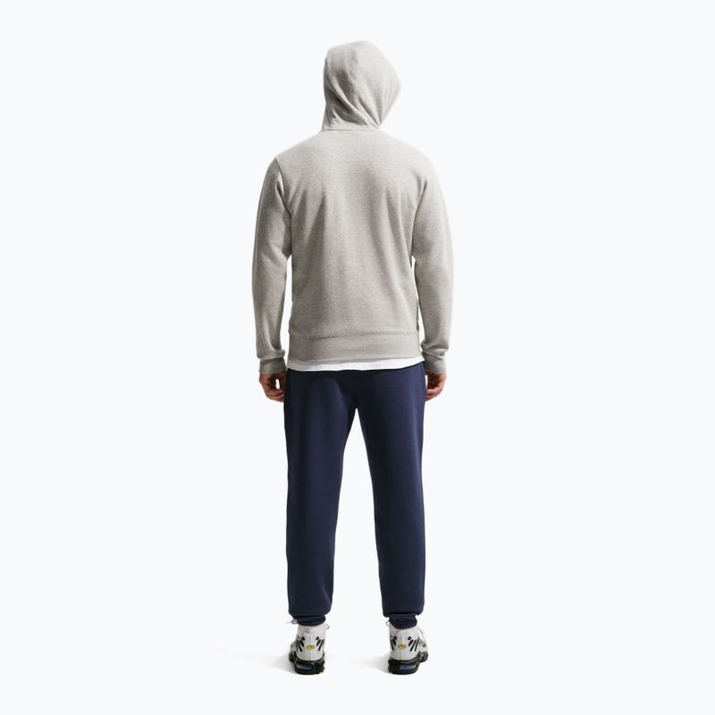 Herrenhose Nike Club Cuffed Brushed obsidian/obsidian/white 3