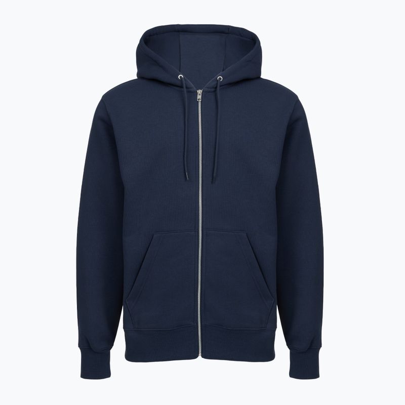 Nike Club Kapuzenpullover mit durchgehendem Reißverschluss für Männer obsidian/obsidian/weiß 6