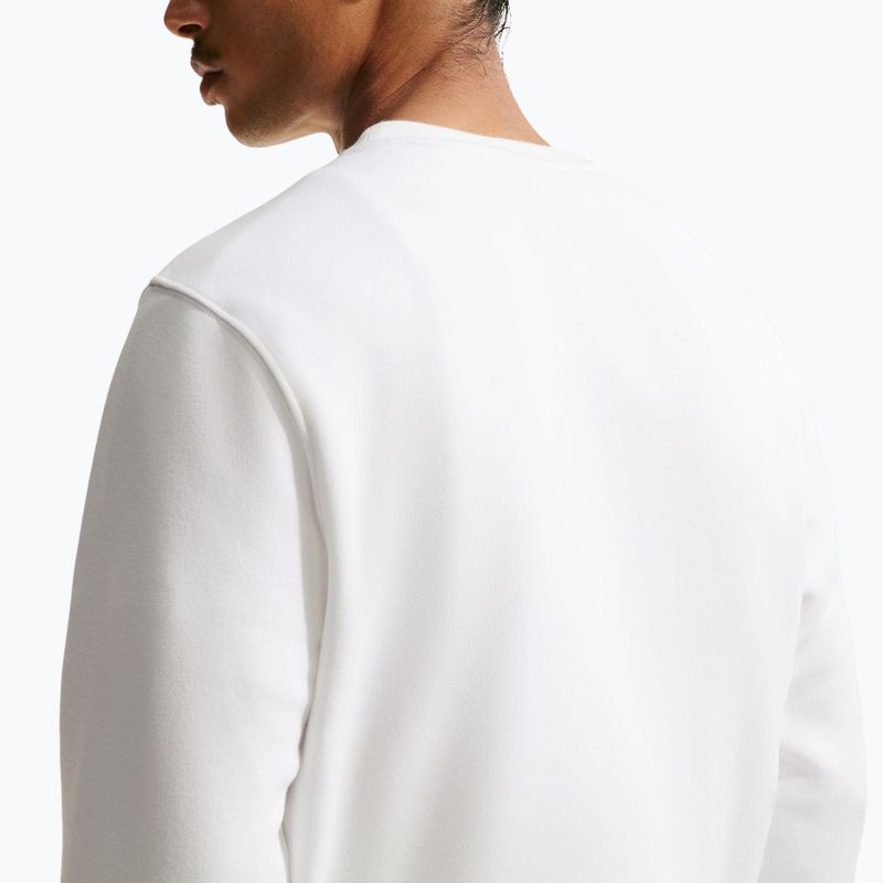 Herrenpullover Nike Club Fleece Crew white/black 5