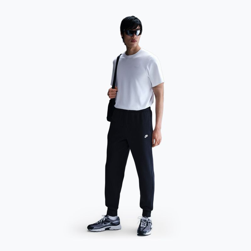 Herrenhose Nike Club Jogger obsidian/obsidian/white 2