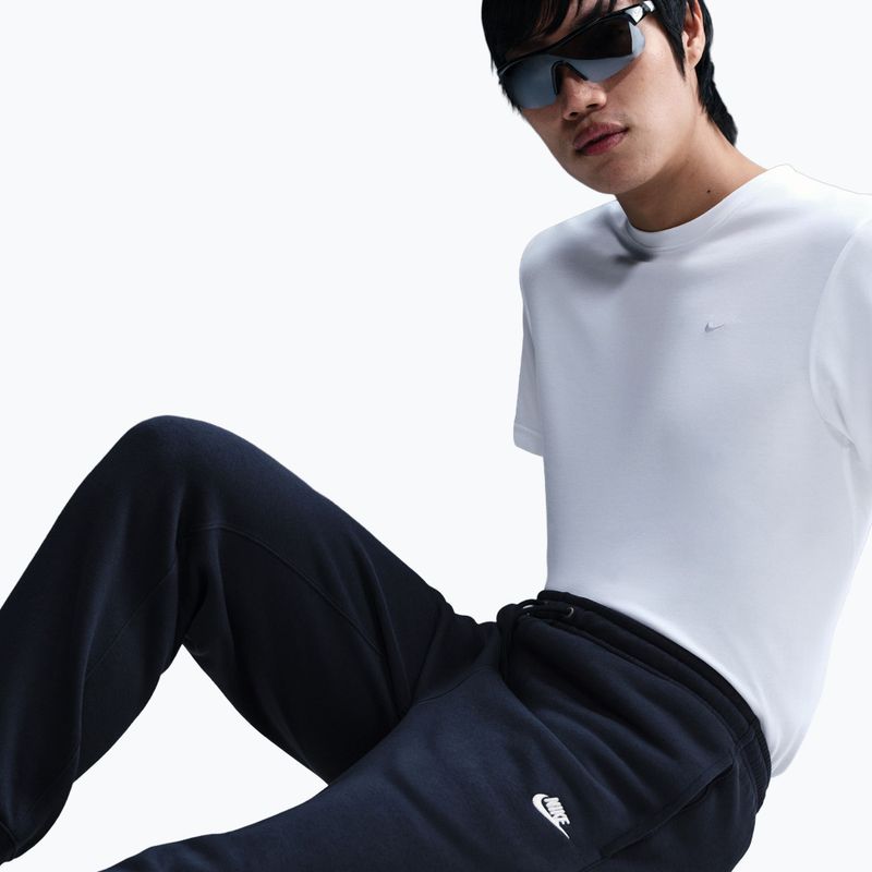 Herrenhose Nike Club Jogger obsidian/obsidian/white 4