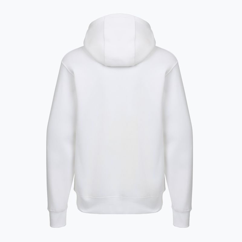 Herrenpullover Nike Club Pullover Hoodie white/white/black 8