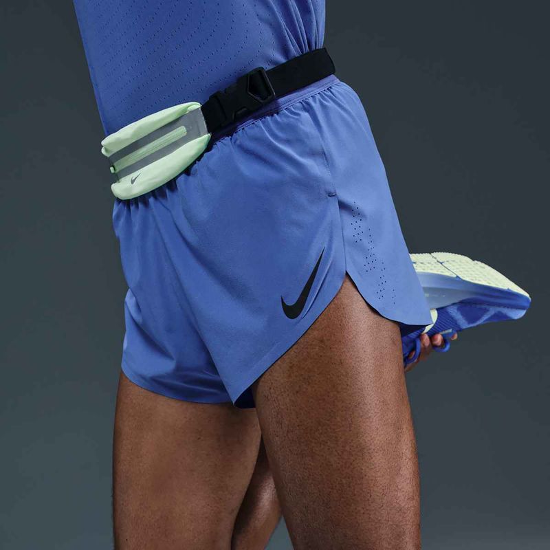 Herren Nike AeroSwift Dri-Fit ADV Laufshorts Komet blau / schwarz 9