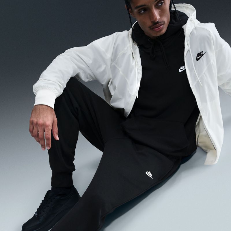 Herrenhose Nike Club Jogger black/black/white 5