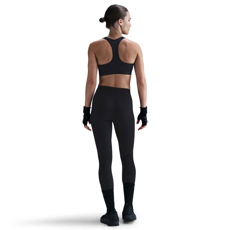 Damen Leggings Nike One High-Waisted schwarz/weiß 3
