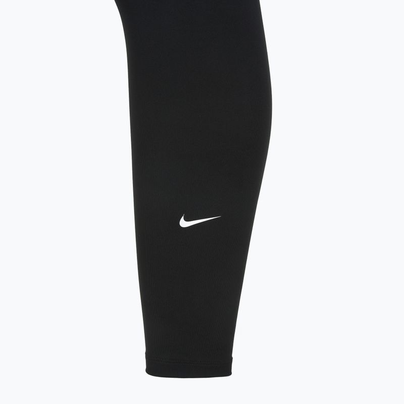 Damen Leggings Nike One High-Waisted schwarz/weiß 9